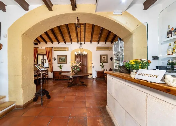 Finca Hotel Rural Predio Son Serra Can Picafort  met een Zwembad